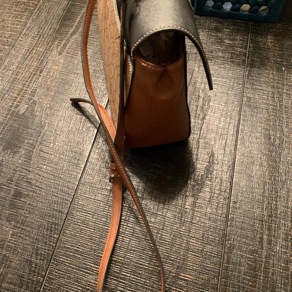 Calvin Klein Signature Flap Satchel - Picture 3 of 8